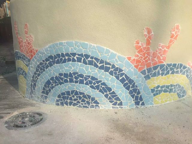 合肥滨湖区万达乐园陶瓷碎片工程案例