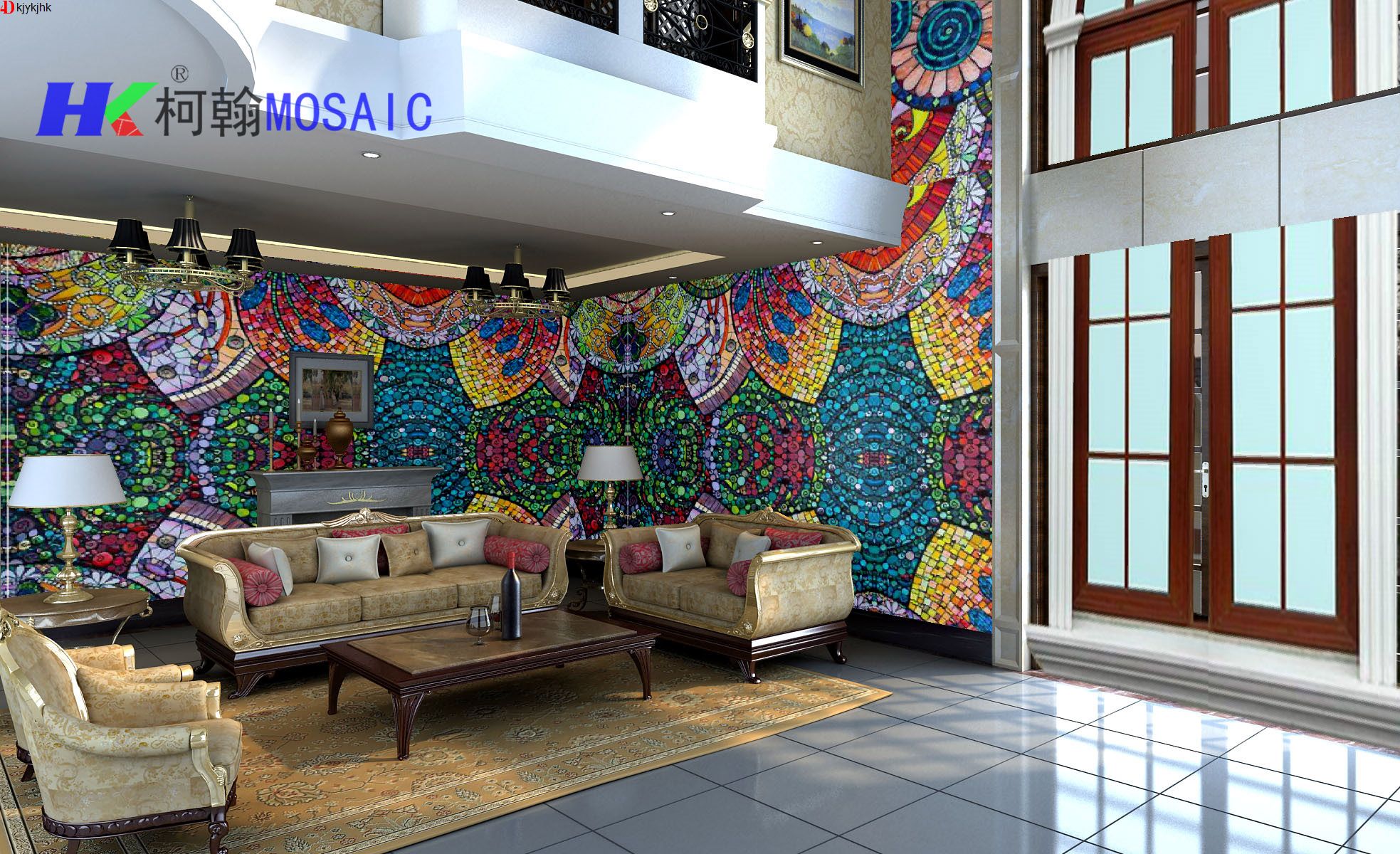 客厅抽象艺术图2